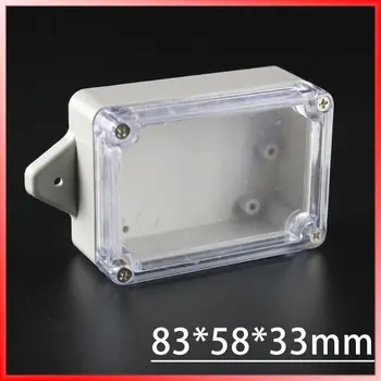 

83*58*33mm small electronics enclosure plastic enclosure waterproof junction box switch box DIY PLC project box IP65