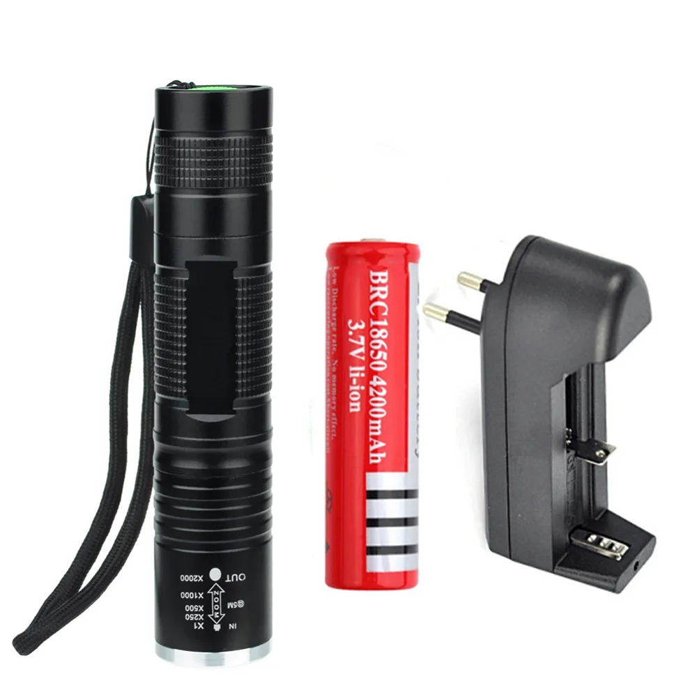 BeamStorm FL 12 1000 Lumens CREE T6 LED Flashlight Torch Camping Zoom