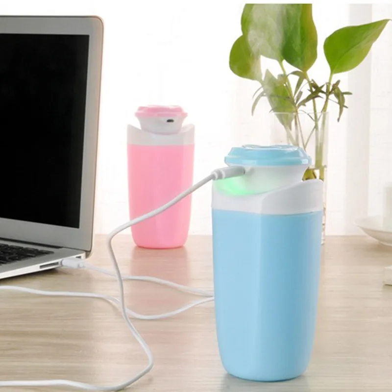 7 цветов светодиодный USB зарядное устройство увлажнитель воздуха очиститель