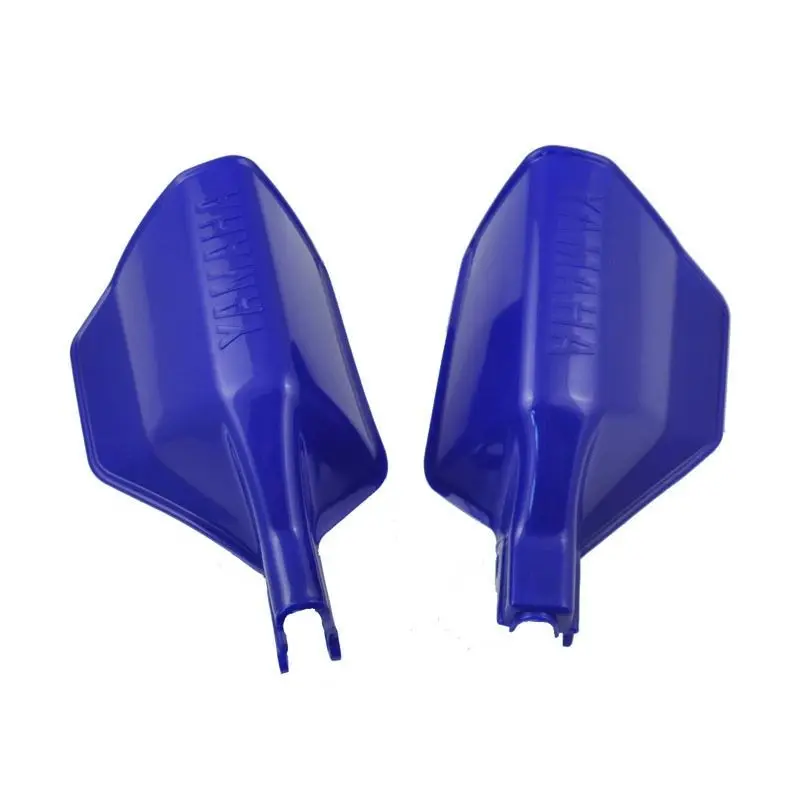 LOPOR пластиковая щетка Handguard для Yamaha XT350 Tenere XTZ750 TT350 TT600 TT 350 600 одна пара черный - Цвет: Blue