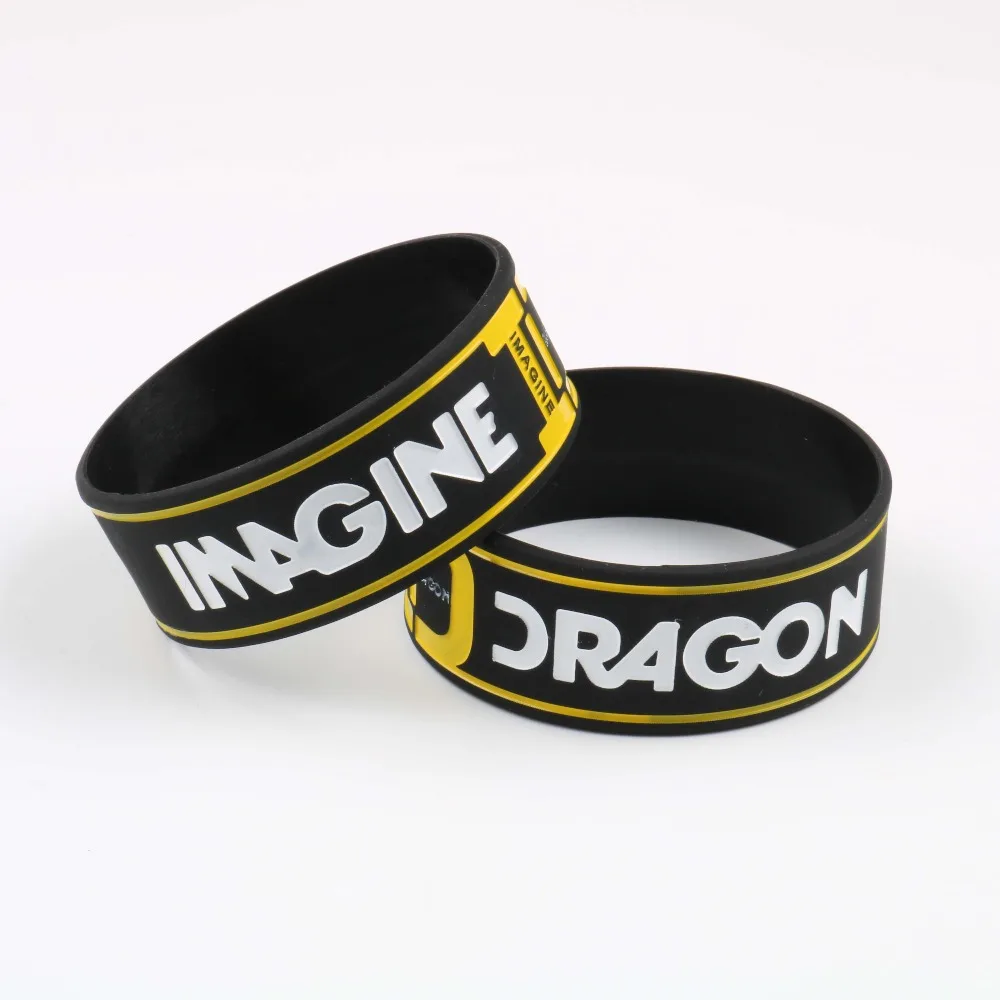 American Rock Band Imagine Dragons Silicone Bracelets High Quality