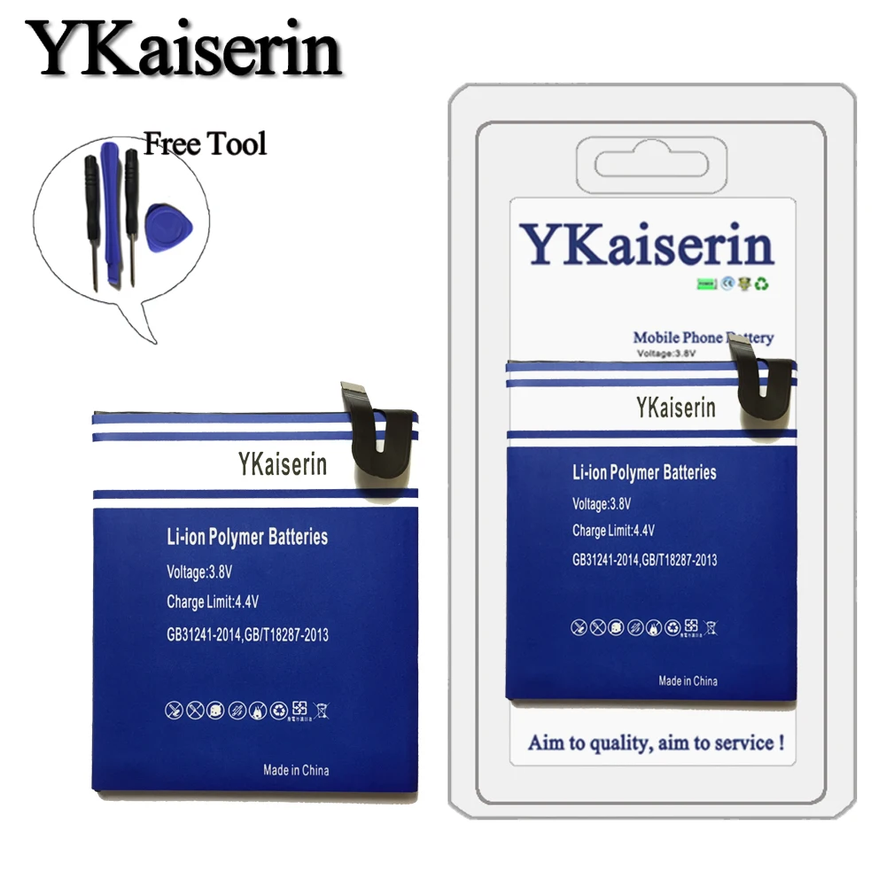 Бесплатный инструмент + батарея YKaiserin для телефона LTF21A 3000 мАч LeEco Letv Le Phone 2 X620/Le Pro
