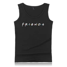 Friends Ill Be There for You майка мужская повседневная майка для фитнеса брендовая мужская рубашка без рукавов хип хоп хлопок майка жилет
