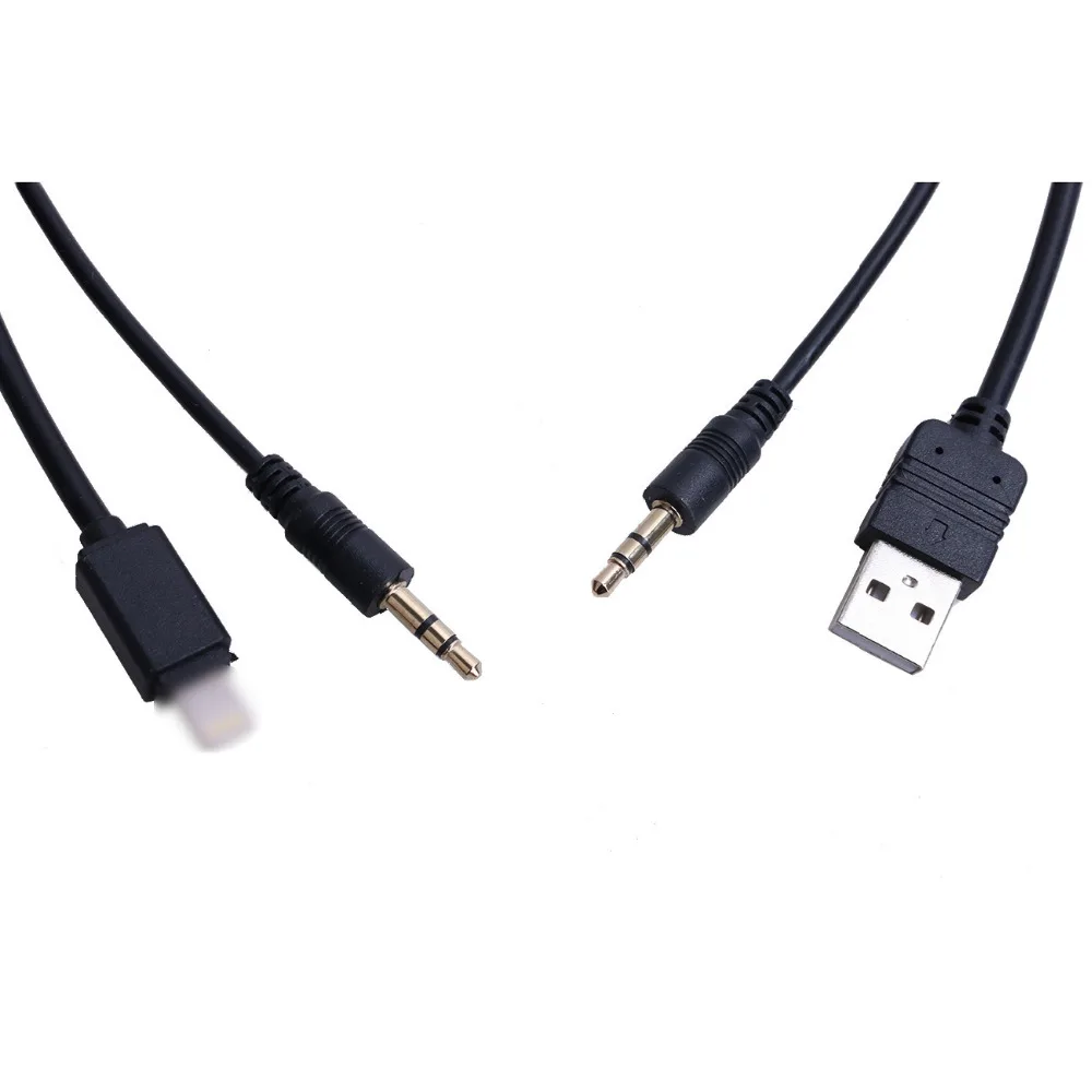 Для BMW Mini Cooper Аудиомагнитолы автомобильные USB адаптер aux Интерфейс Y кабель Музыка