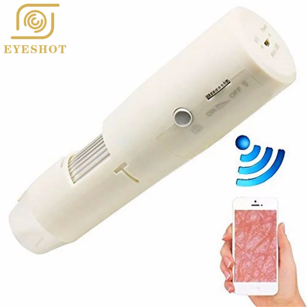

200X Digital Wifi Microscope 8 LED 5X-200X HD Wireless Biological Microscope for iPhone/iPad/Android/IOS Magnifier Loupes