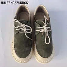 HUIFENGAZURRCS-; Новинка; весенняя обувь в японском стиле Mori; обувь из натуральной кожи на мягкой подошве; обувь на плоской подошве для отдыха в стиле ретро