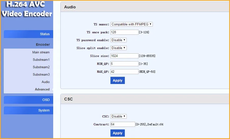 MPEG4 HDMI To IP Live Streaming Video Encoder H.264 RTMP Encoder HDMI Encoder IPTV H264 With HLS HTTP RTSP UDP