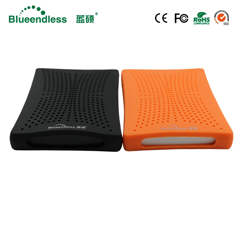 

High Speed 5GBPS Blue/Orange HDD SSD Case with 320G Capacity Hard Disk 2.5 SATA USB 3.0 with Rubber Anti shock Case Aluminum HDD