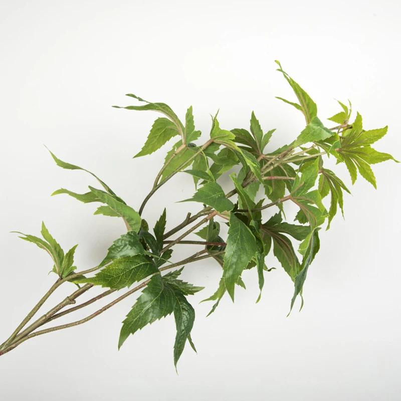 

Artificial green octopus leaves plants long tree branch home shop wedding decorative fake flowers