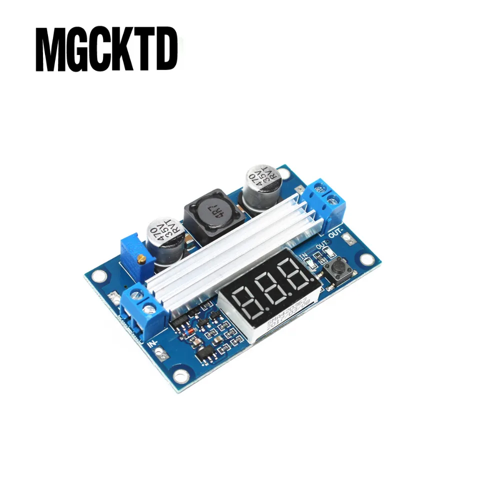 Dc Dc-Dc 3 ~ 35 V A 3.5 ~ 35 V Ltc1871 Booster Step Up Step-Up Modulo Convertitore Alimentazione Regolata Di Alimentazione + Voltmetro
