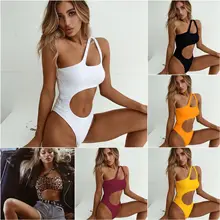 One Piece Women Swimsuit String monokini Sexy High cut bikini 2019 Push up swimwear Tassel one-piece suits swim suit sexy black swimwear women beach sport swimsuit new hollow one piece swimwear high cut monokini bodysuits new trikinis swim suits