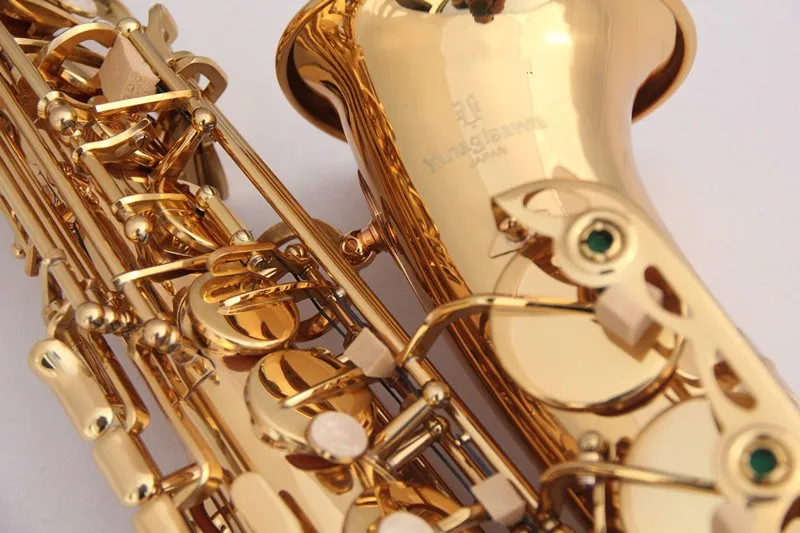 

Hot New Japan YANAGISAWA W01 A 901 alto saxophone E flat Gold Lacquer Sax Music Ups Free Shipping