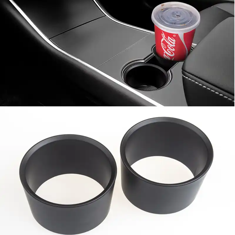 テスラモデル 3 車のカップホルダー水カップテスラ 3 コースターホルダーカップストッパーシンプルなカップテスラため設定ツールモデル 3 Stowing Tidying Aliexpress