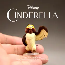 Disney Золушка Принцесса мультфильм сова 5 см мини кукла Фигурка аниме мини Коллекция фигурка игрушка модель для детей подарок