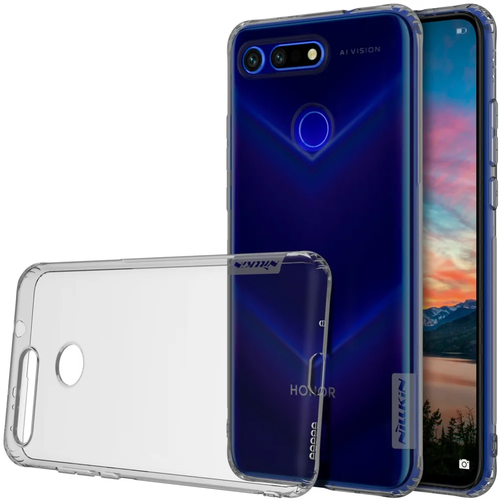 Для huawei honor view 20 чехол Nillkin натуральный прозрачный мягкий кремний TPU Защитный чехол для honor view 20 5,84"