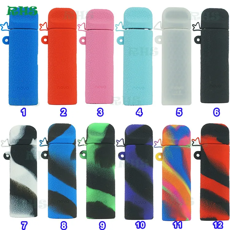 

20pcs Wholesale Discount Price Products for Smok Novo Silicone Protective Case Cover Sleeve from RHS factory free shipping