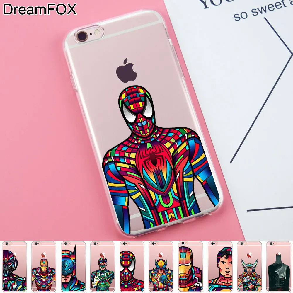 L300 New Fashion Super Hero Soft TPU Silicone Case Cover For Apple iPhone 11 Pro X XR XS Max 8 7 6 6S Plus 5 5S SE 5C 4 4S |