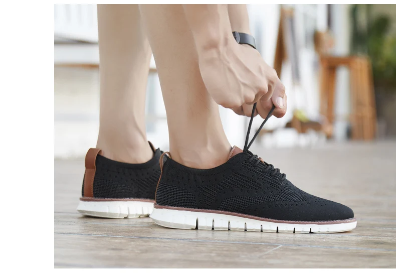 ZUNYU/Новая Летняя мужская обувь на шнуровке; легкая модельная обувь в британском стиле; модная дышащая обувь на плоской подошве с сетчатым верхом