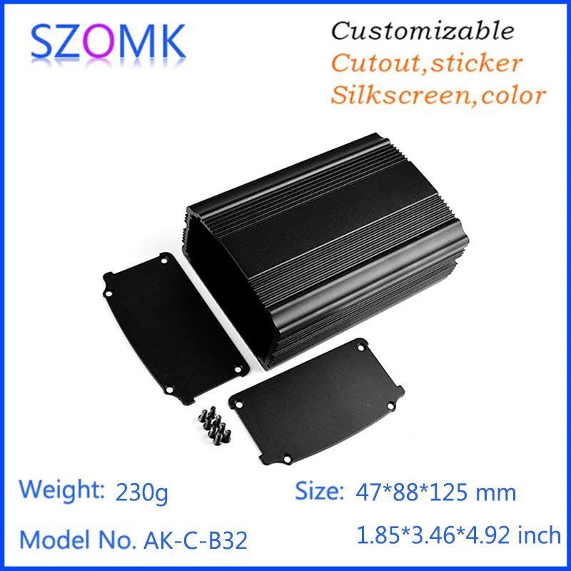 aluminum extrusion case szomk aluminum project box electronics enclosure for pcb aluminum amplifier housing box extruded junction box aluminum diy box pcb control enclosure electrical gps tracker outlet boxes (4).jpg