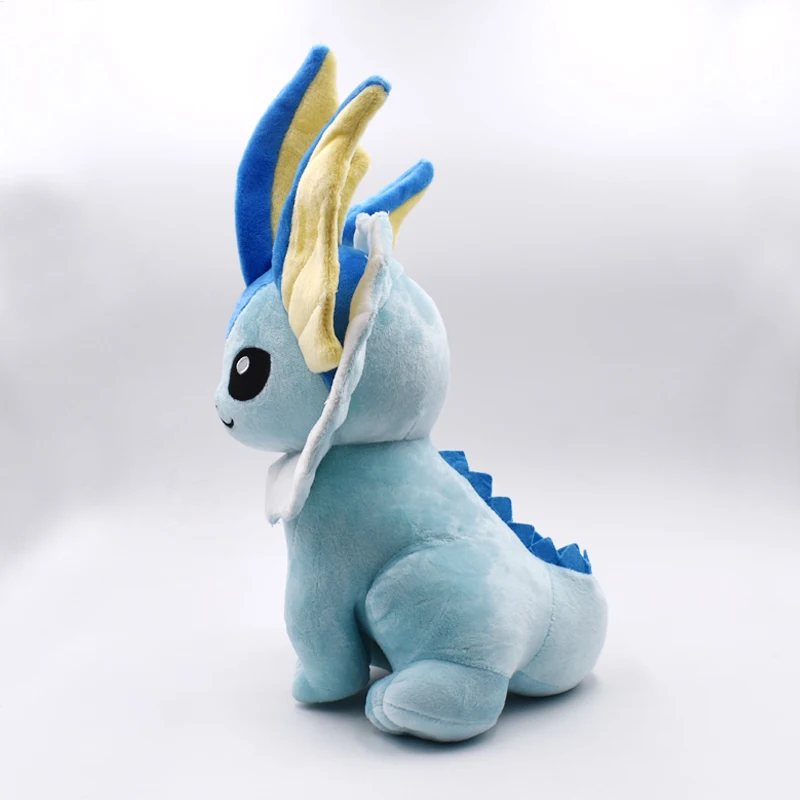 Мультфильм аниме Vaporeon Eevee Peluche игрушка 24 см сидя Eevee Мягкая кукла классические детские плюшевые игрушки рождественские подарки