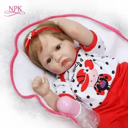 NPK Новый Моделирование Babydoll Мягкий touck reborn кукла ручной работы коллекции гостиная подарок для детей на Рождество