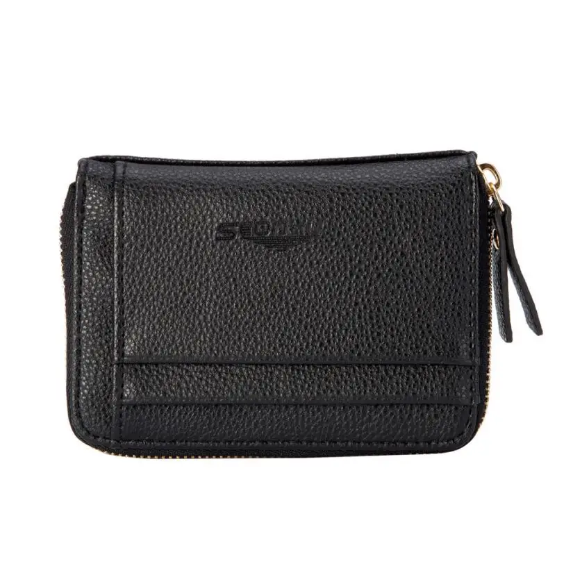 

Zipper Men Wallet Short Men Leather Wallet Credit Card Holder Wallets Male Multifunctional Carteira Masculina F362