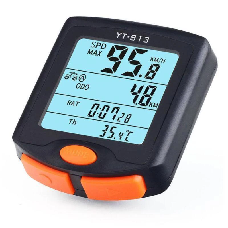 

813 wireless code table bicycle cable code table bicycle computer calculation full screen backlight