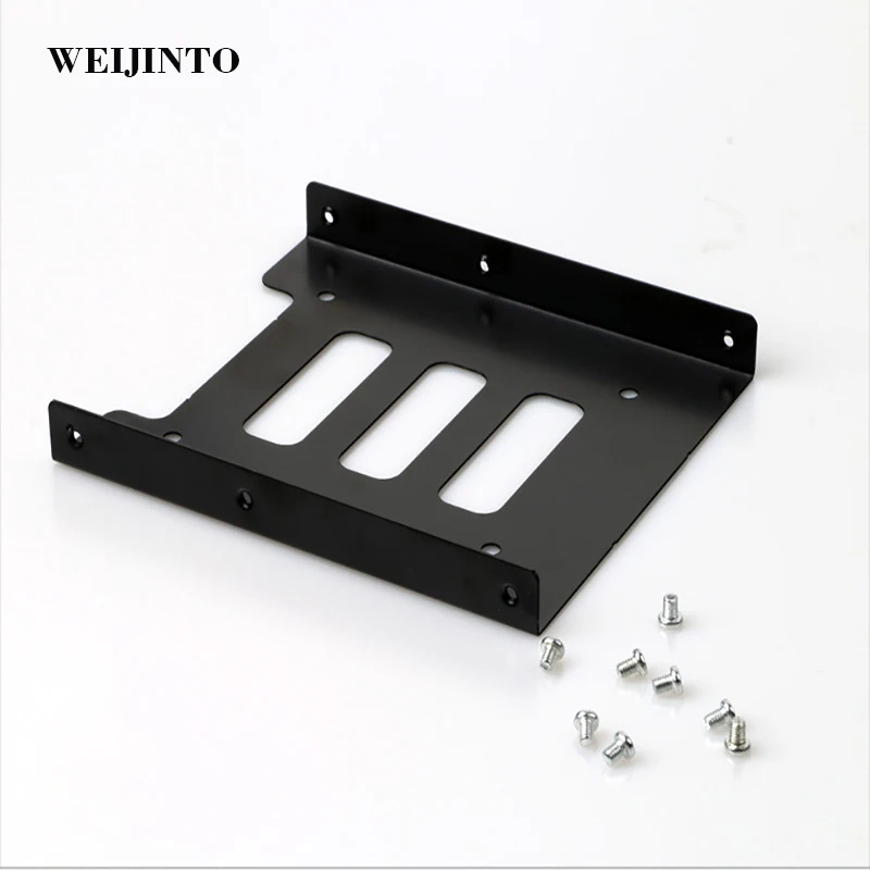 

Suitable 2.5 To 3.5 inch SSD HDD Metal Mounting Adapter Bracket Dock For Desktop Laptop PC SSD HDD