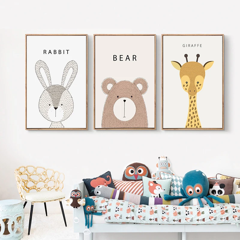 Modern-Minimalist-Cute-Cartoon-Children-s-Room-A4-Canvas-Painting-Art-Print-Poster-Picture-Wall-Nordic (4)