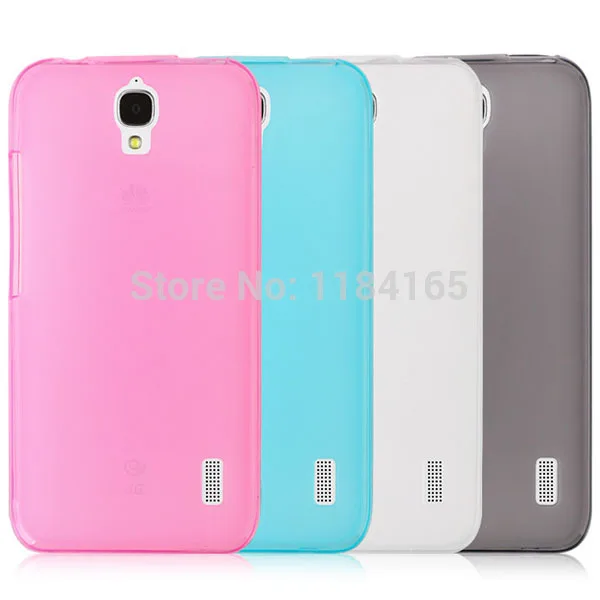 Case for HUAWEI Ascend Y560 / Y560-CL00/4.5 inch Quality Pudding Anti Skid Soft Silicone TPU Protection Skin Gel Cover |