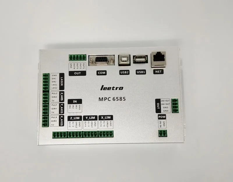 Co2 лазерный контроллер движения системы лазерная резка 6,1 Leetro MPC6585 обновление до MPC8530S материнская плата