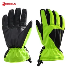 Мужские и женские перчатки для сноуборда Boodun, 5 цветов, утолщенные теплые водонепроницаемые лыжные перчатки для катания на лыжах, зимние уличные перчатки с сенсорным экраном