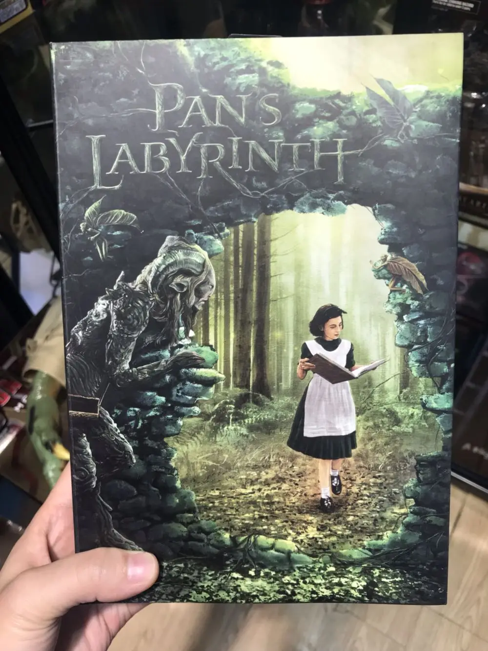 

New Arrival Movie cartoon character toy Faun Pans Labyrinth Ofelia 7 inch action figure movable doll