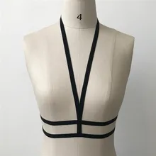 Новые женские Модные эластичный Кейдж укороченный топ жгут Bralet Бюстгальтер Бюстье Cami белье Связывание бюстгальтер Аксессуары для нижнего белья 30