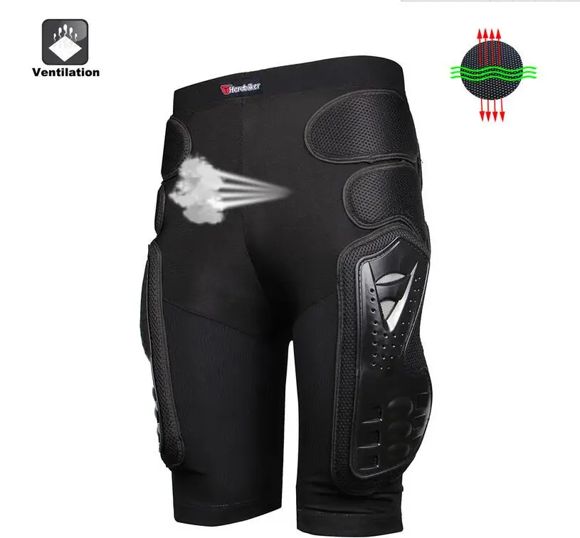 Free shipping HEROBIKER motorcycle off road armor pants riding car