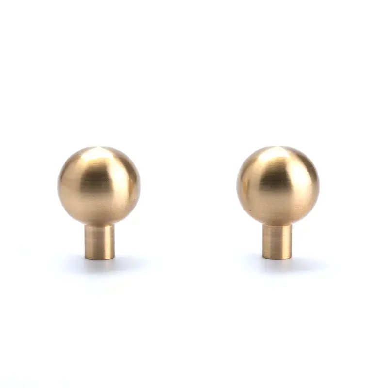 Furniture knobs Modern brushed brass kitchen drawer cabinet knobs gold cupboard dresser furniture pulls 1Pack