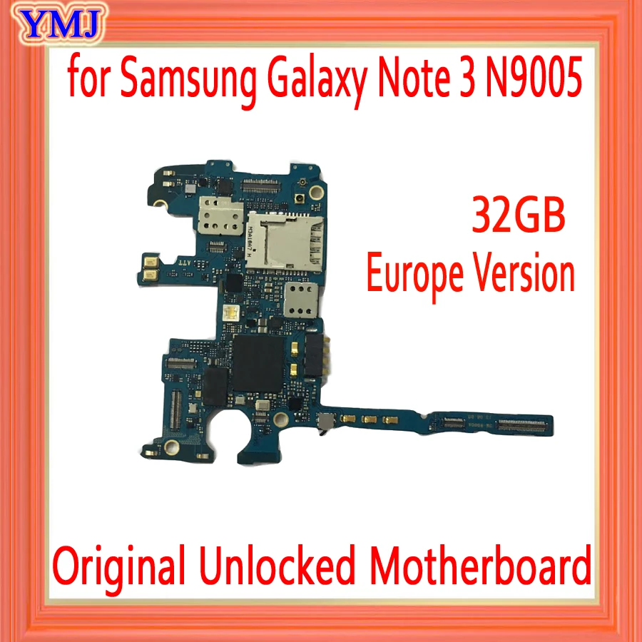 32 Гб для samsung Galaxy Note 3 N9005 материнская плата с системой Android, для Galaxy Note 3 N9005 логическая плата, разблокирована