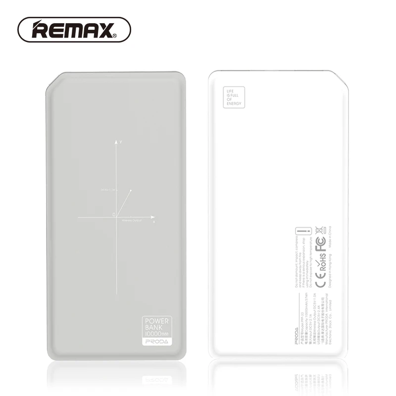 REMAX Qi Wireless Charger 10000mah Power Bank Portable Dual USB External Battery For iphone X 8 Samsung S8 S7 Powerbank Charger REMAX Qi Wireless Charger 10000mah Power Bank Portable Dual USB External Battery For iphone X 8 Samsung S8 S7 Powerbank Charger