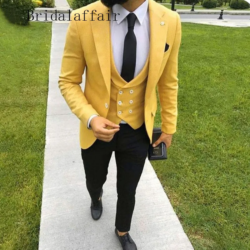 Новейший дизайн 2019 года пиджак и брюки Bridalaffair под заказ серый смокинг мужской