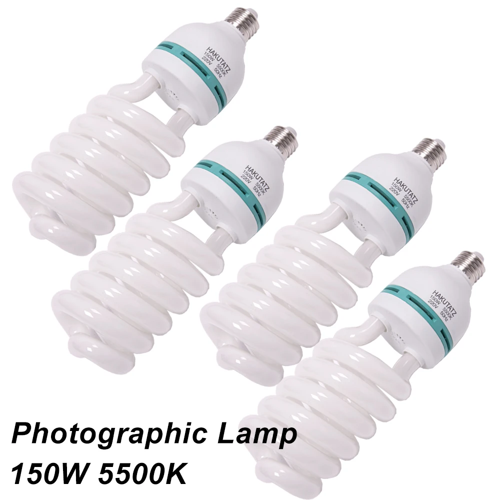 4 шт. E27 5500K CFL лампа дневного света сбалансированная 5500k энергосберегающая