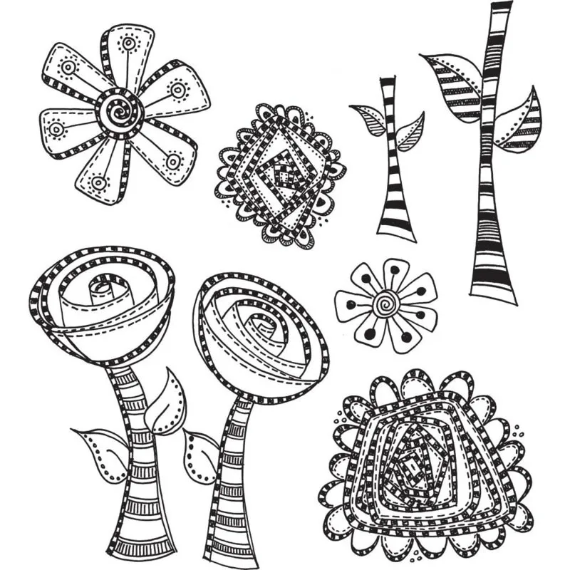 

Assorted Flowers Metal Cutting Dies for Scrapbooking New 2019 Die Cuts for Card Making Fustelle Die Cut Craft Die Stitch Stencil