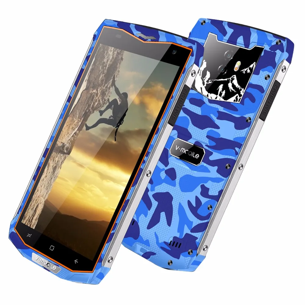 Vmobile V66 IP68 Global version Waterproof Unlocked Smartphone Android 7.0 5.5