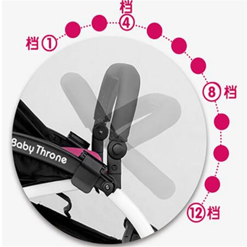 

baby zen yoyo yoya vovo babythron kissbaby Baby Pram Stroller Carriage Front Handle Bumper Bar armrest adapter