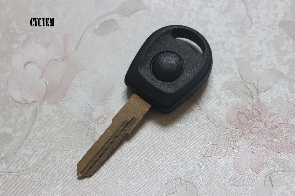 CYCTEM Auto Key Shell Casing Car Transponder Key Blank Case Cover Fit For Volkswagen