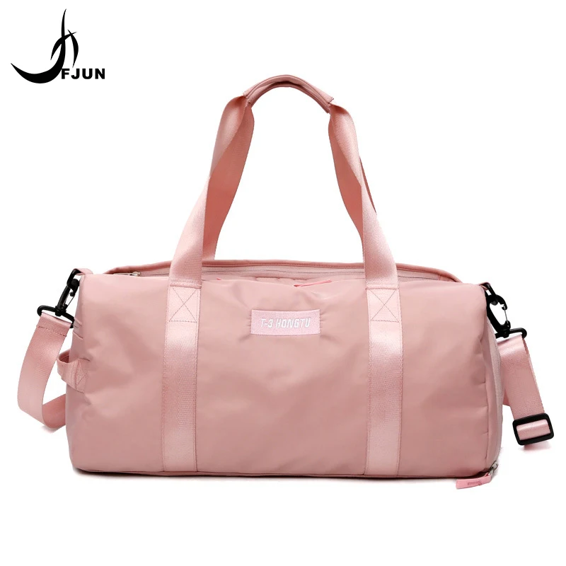 

Outdoor Waterproof Gym Bags 2018 Stylish Waterproof Nylon Sports Men Women GirlsTraining Fitness Travel Handbag Yoga Sport Bag
