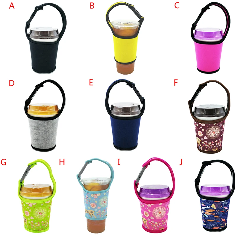 1PCS Portable Coffee Cup Carrier Cover Anti scalding Cup Protective