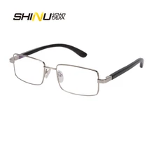 Отличный полный кадр с деревянными ножками, очки для чтения, CR39 смолы с защитой от синего света игровые очки Для женщин Для мужчин солнцезащитные очки 2728