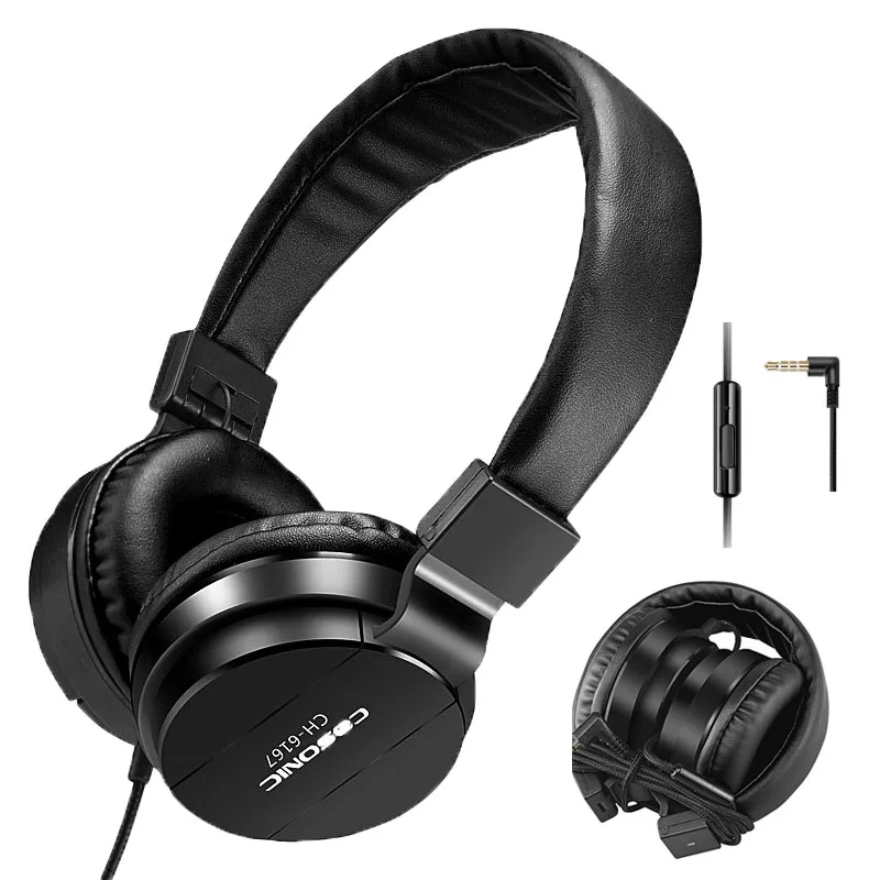 Headphone For Mobile Phone Earphones & Headphones Foldable Gaming