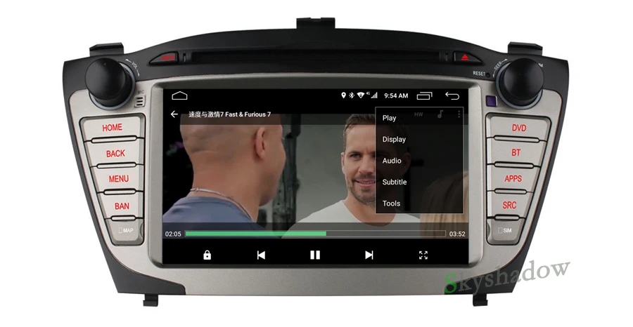 Excellent C500 1024X600 4G SIM Android 6.0 Car DVD Player For Hyundai IX35 Tucson 2009-2014 RDS Radio GPS Bluetooth wifi 2GB RAM 16GB ROM 6
