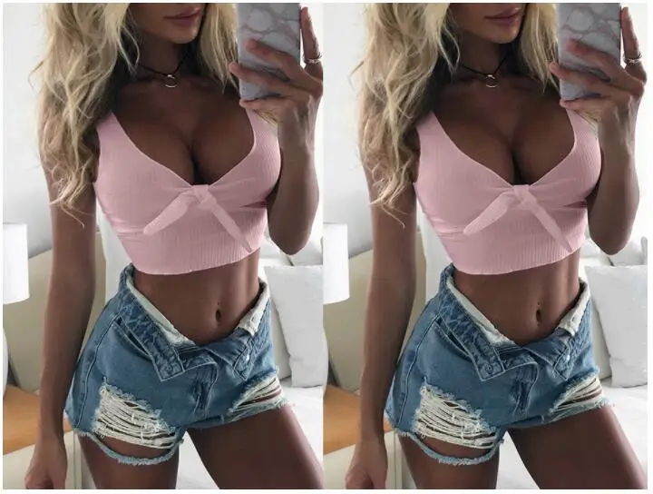 

Fashion Women Strappy Skinny Bodycon Bandage Lace Up Sexy Clubwear Tank Crop Tops Sleeveless Summer Cami Bustier Vest